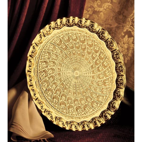 050-A-6-18 Ø 35 CM. ROUND TRAY