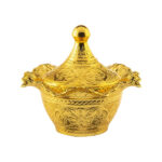 056-18 ROUND LALEGUL POT WITH COVER