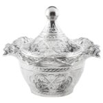 141-11 BIG SIZE ROUND LALEGUL POT SILVER