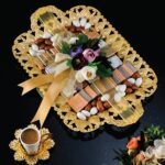 197-6-18 ECEM RECTANGULAR 28cmX45cm GOLDEN