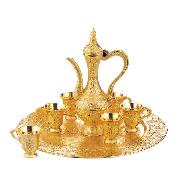 242-K-18 PAYTAHT ZAMZAM SET GOLDEN