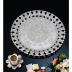 247-611 ECEM ROUND SERVING TRAY Ø37 SILVER