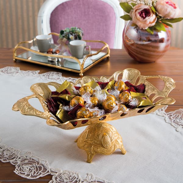 267-K-K-18 FRE STAND RECTANGLE CHOCOLATE BOWL