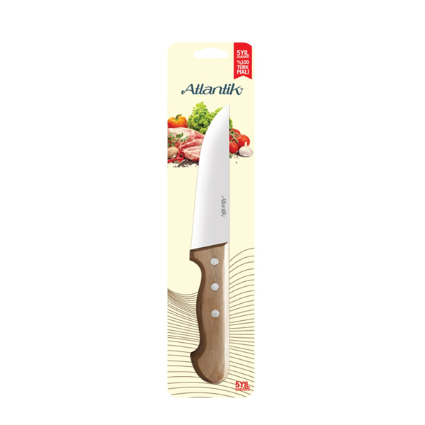 31012 ATLANTIK Meat Knife 7" Wood Handle