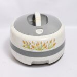 332GM Oval Gray Marble 2.5 Liter Hotpot