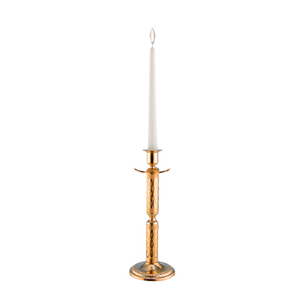 348-K-1-21 BURMA CANDLESTICK