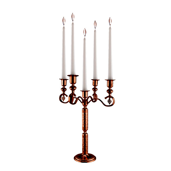 348-K-5-21 BURMA 5 CANDLESTICK