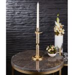 348-K-1-18 BURMA CANDLESTICK GOLDEN