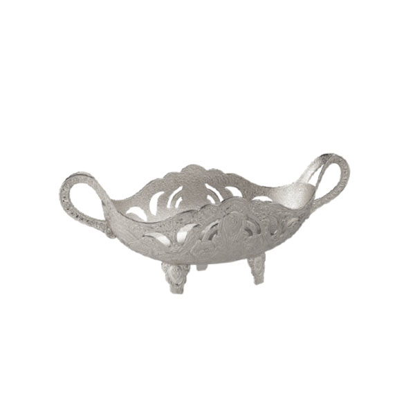 362-11 FOTED GONDOLA SERVING BOWL S (SILVER)