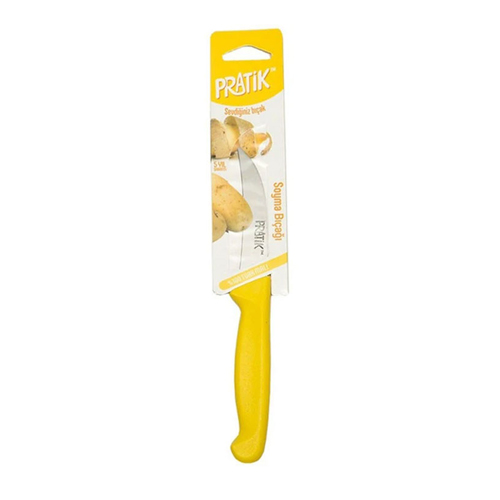 43010 PRATIK Pratik Peeling Knife 9 cm - Yellow