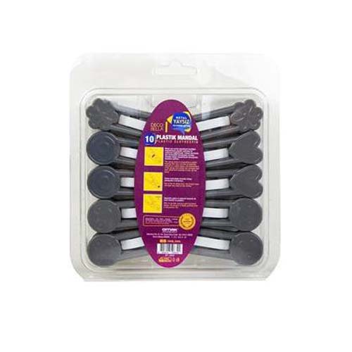 50632-DecoBella 10Pcs Clothespin