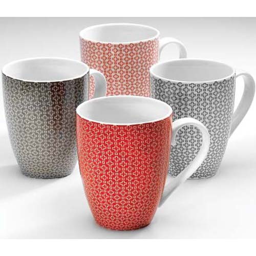 SY6056 4Ps Criss Cross Mug Symphony 6c