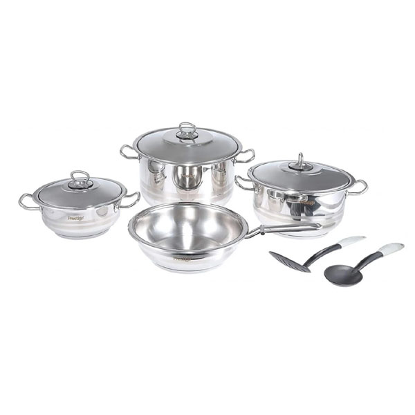 7001 Stainless Steel Cookware Set of 9 Piece