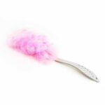 70160-Leaves Back Scrubber W-Handle