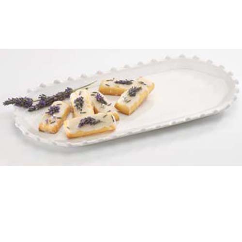 SY7153 Pearl Serving Platter 34x16.5cm