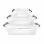 81110-DecoBela 3Pcs Lockable Storage