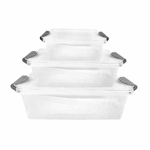 81110-DecoBela 3Pcs Lockable Storage