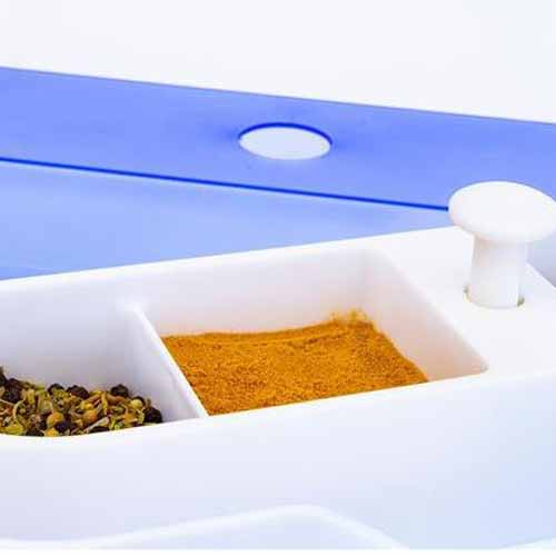 81136-DecoBella 4-Cell Spice Tray