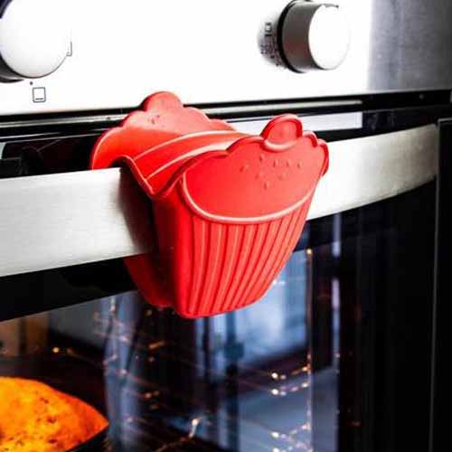82100-Deco bella Silicon Oven Mittens