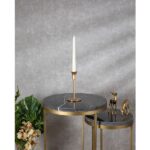 96-330-1-K-18 TIFANY CANDLESTIK 18CM GOLDEN