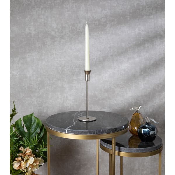 96-330-1-K-22 TIFANY CANDLESTIK 18CM SILVER