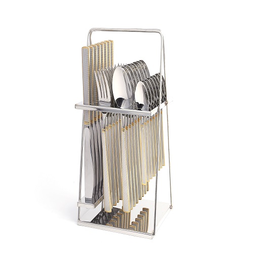 EL32-25GS 4MM Cutlery Set of 32 Piece