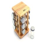 GW008 Spice Jar 12 Bottle Revolving Rack