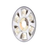 MK100 Flower Beidge Cup Saucer Set 6 Piece