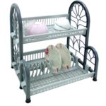 PB628/2DR Grey 2 Tier Plate Rack