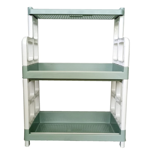 PW1060 Green 3 Tier Multiple Use Rack