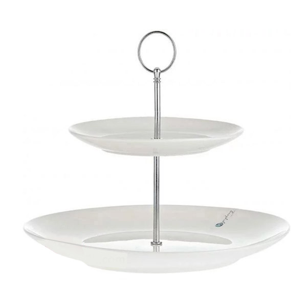 SY4453S 2Tier Rd Cake Holder Symphony