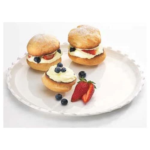 SY7154 Pearl Round Serving Platter 30cm